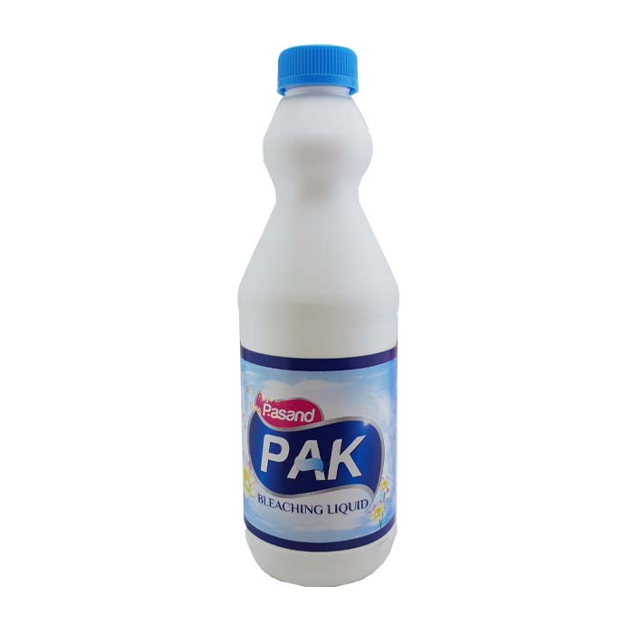 عکس اصلی مایع سفید کننده پاک مدل معطر حجم 1000 میلی لیتر